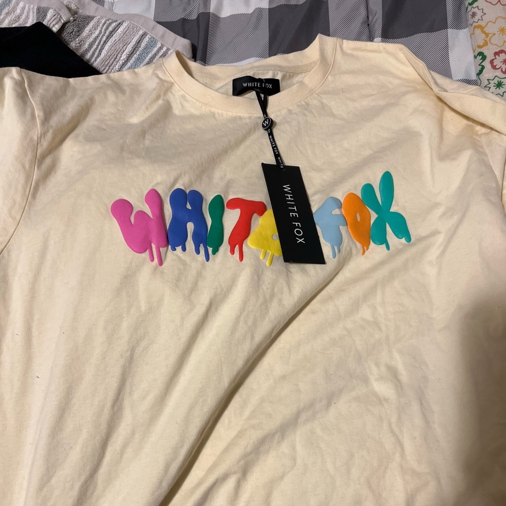 White fox oversized shirt